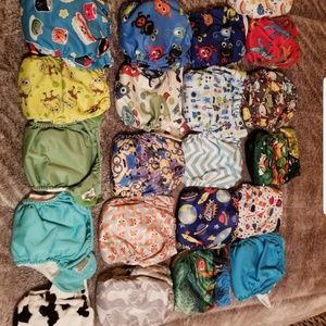 EUC cloth diapers: Pockets, AIO/AIO flap style